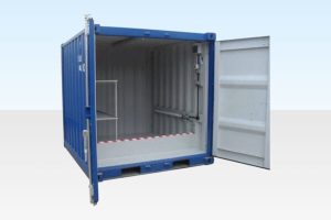 8Ft X 8Ft Raised Bunded Store