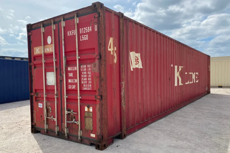 45' High Cube Wind & Watertight Shipping Containers - Image 2