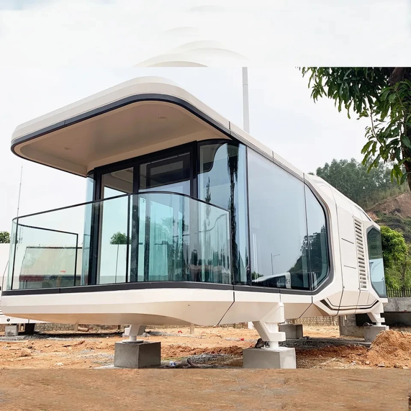 Prefabricated House Aluminum Space Capsule House 2 Bedroom Container House - Image 2