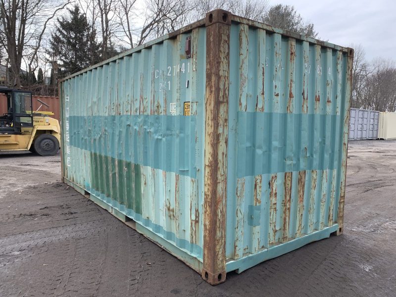 20′ x 8′ x 8.5′ Tall– **AS IS**Door Seals Show Light** Used Shipping / Storage Container – Green - Image 10