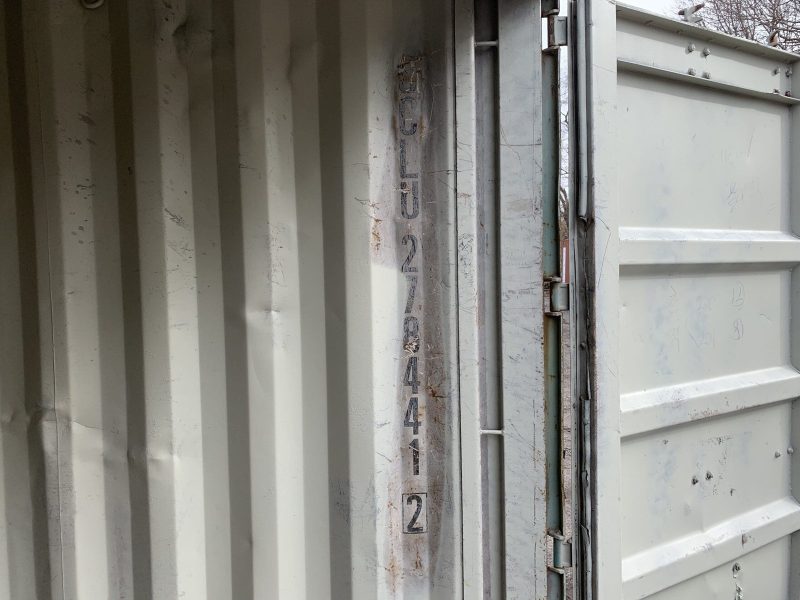 20′ x 8′ x 8.5′ Tall– **AS IS**Door Seals Show Light** Used Shipping / Storage Container – Green - Image 11