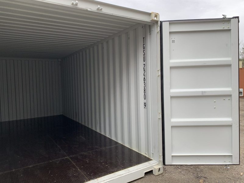 20′ x 8′ x 8.5′ Tall– New Shipping/Storage Container – Wind and Watertight – Gray - Image 6