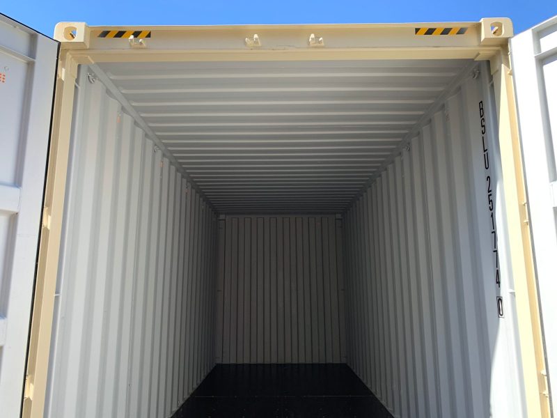 20′ x 8′ x 9.5′ Tall– New **High Cube** Shipping/Storage Container – Wind and Watertight – Beige - Image 6
