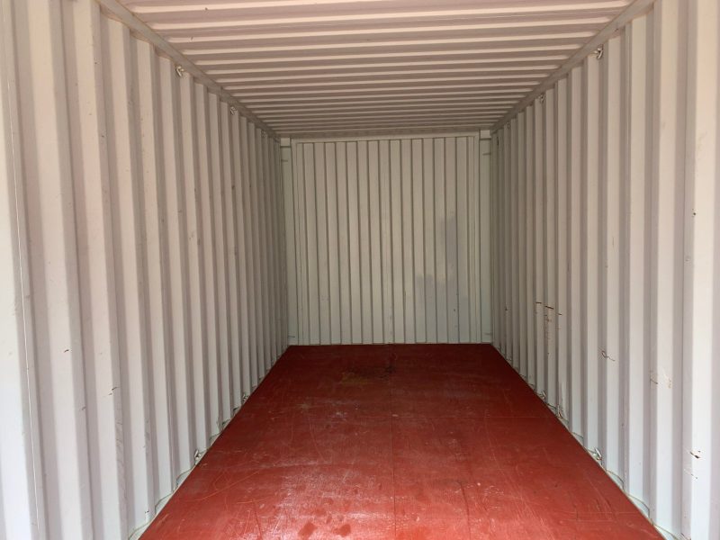 20′ x 8′ x 8.5′ Tall– Wind and Watertight **Off Rent** Used Shipping / Storage Container – Blue - Image 6