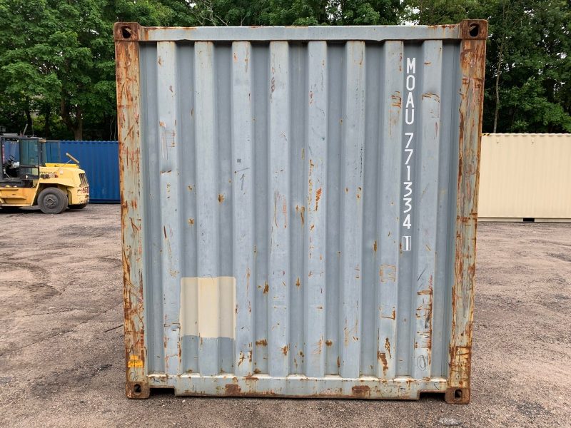 20′ x 8′ x 8.5′ Tall –Used Shipping / Storage Container-Wind and Watertight – Blue - Image 4