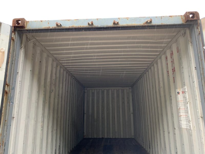 20′ x 8′ x 8.5′ Tall –Used Shipping / Storage Container-Wind and Watertight – Blue - Image 7