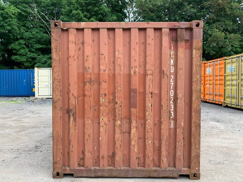 20′ x 8′ x 8.5′ Tall –Used Shipping / Storage Container-Wind and Watertight – BRICK - Image 2