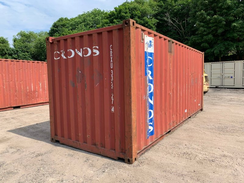20′ x 8′ x 8.5′ Tall –Used Shipping / Storage Container-Wind and Watertight – Bricks - Image 6