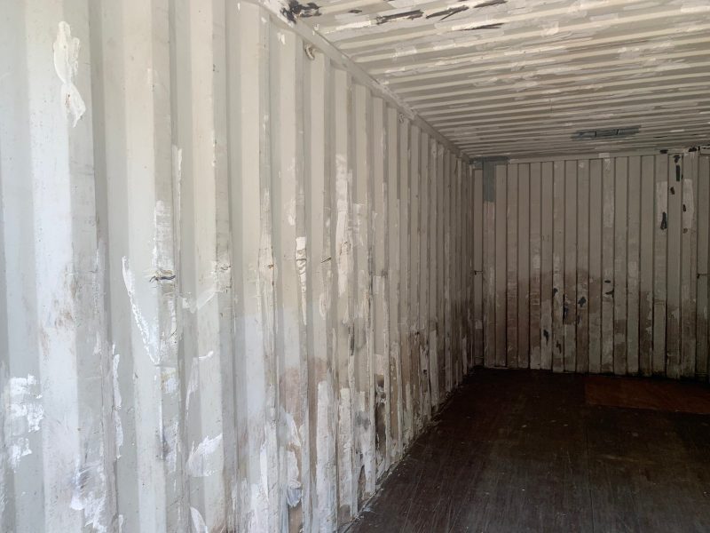 20′ x 8′ x 8.5′ Tall –Used Shipping / Storage Container-Wind and Watertight – Blue - Image 3