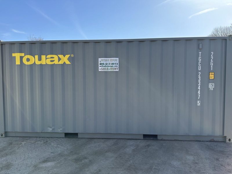 20′ x 8′ x 8.5′ Tall– New Shipping/Storage Container – Wind and Watertight – Gray - Image 7