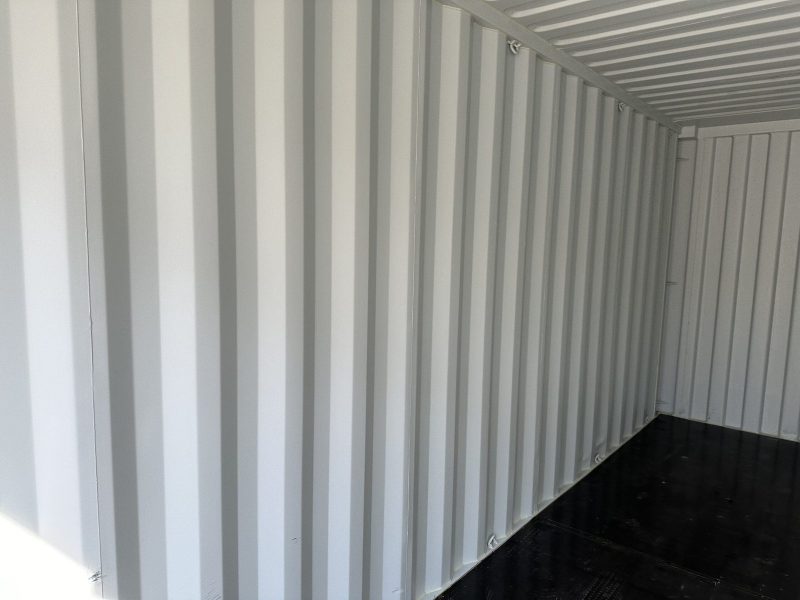 20′ x 8′ x 8.5′ Tall– New Shipping/Storage Container – Wind and Watertight – Gray - Image 4