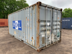 20′ x 8′ x 8.5′ Tall –Used Shipping / Storage Container-Wind and Watertight – Blue