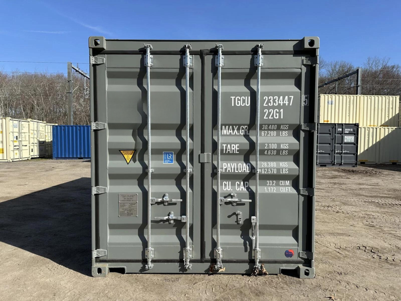 20′ x 8′ x 8.5′ Tall– New Shipping/Storage Container – Wind and Watertight – Gray - Image 9