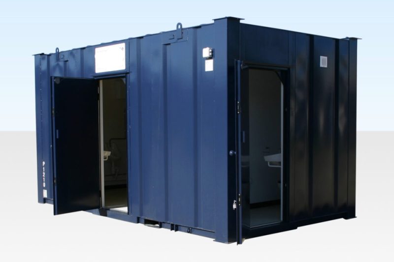 3+1 Steel Toilet Cabin 16Ft x 9Ft - Image 2