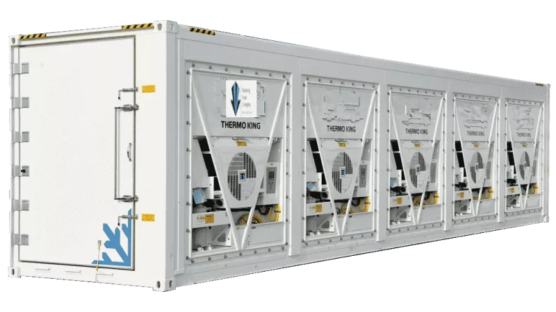40FT Blast Freezer Containers -40°F TO 70°F (460V/230V 3P)