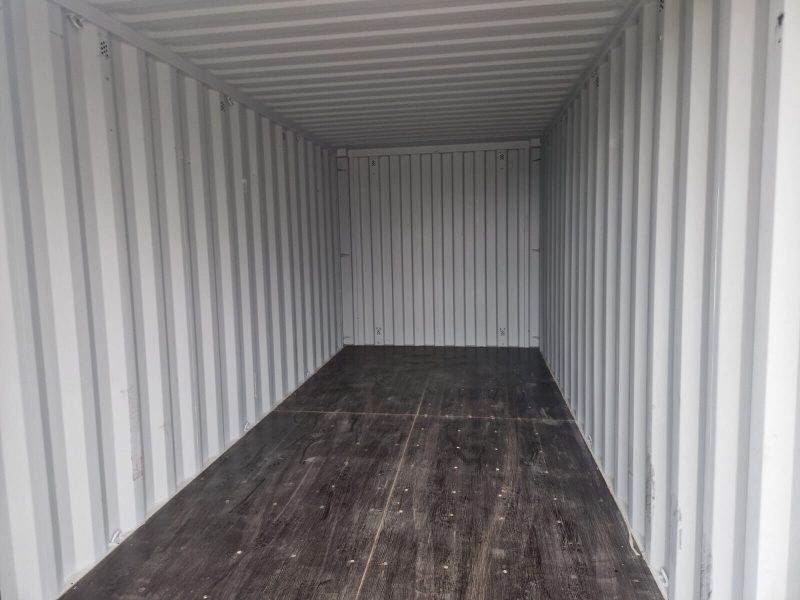 New 20Ft Shipping Container One Trip Green Easy Opening Door - Image 2
